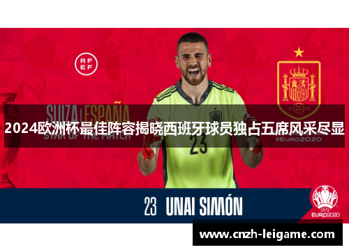 2024欧洲杯最佳阵容揭晓西班牙球员独占五席风采尽显